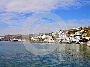Mikonos, aÂ Greek island, part of theÂ Cyclades
